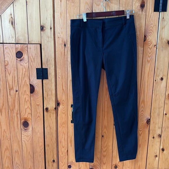 Veronica Beard Black Textured Pants - Picture 3 of 7